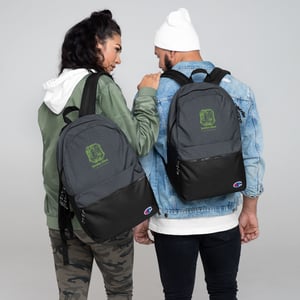 Familiar VIbes Embroidered Champion Backpack