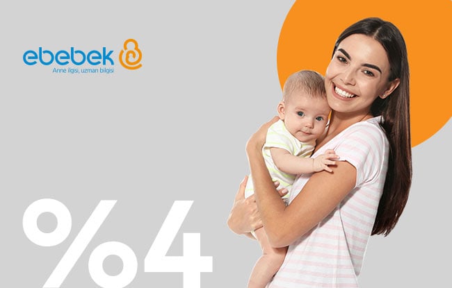 4% Cashback for your purchases at e-bebek with ParamKart.