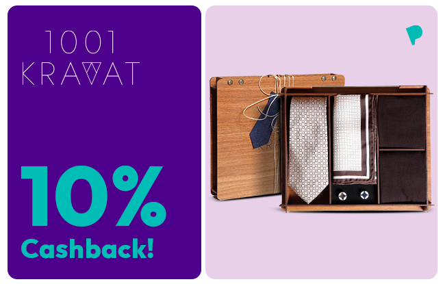 10% Cashback on 1001 Kravat Spending for ParamKart Holders!