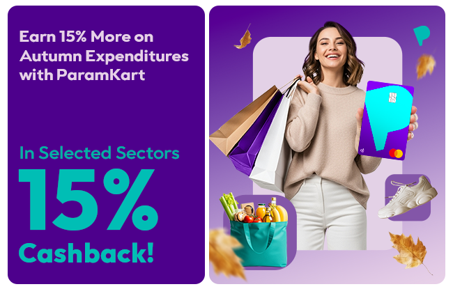 15% Cashback on Selected Brands from ParamKart