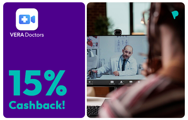 15% Cash Back for ParamKart Holders at Vera Doctors