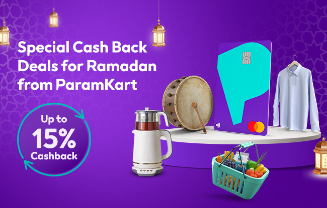 Special Offers for Ramadan from ParamKart