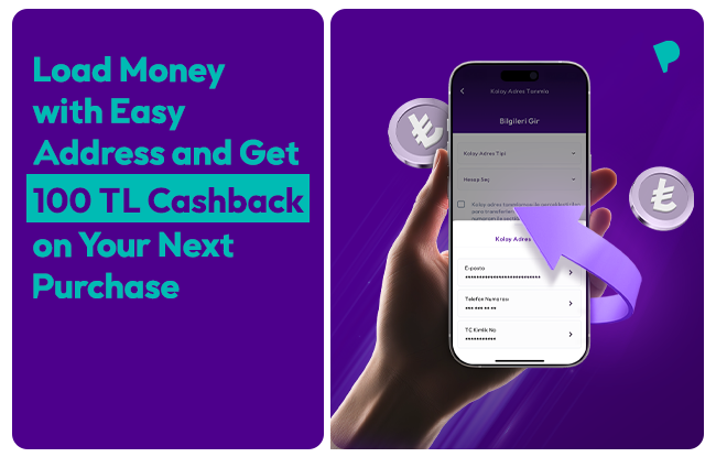 100 TL Cashback on Your First FAST Transaction