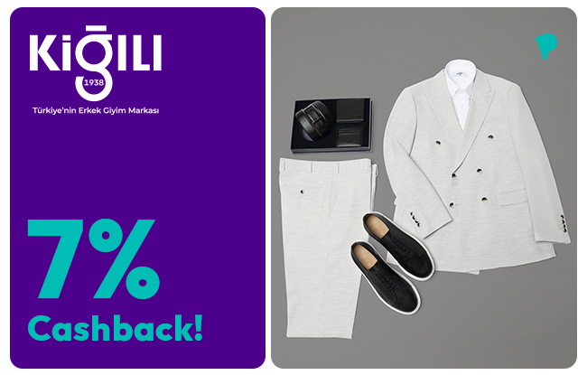 7% Cashback for your purchases at Kil with ParamKart.