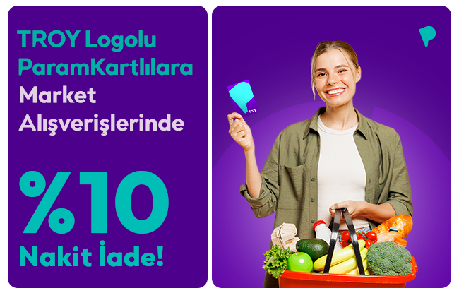 ParamKartllara Market Alverilerinde 1.000 TLye Varan ade!