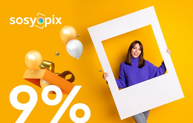 9% Cashback for your purchases at Sosyopix with ParamKart