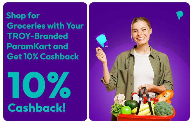 Get up to 1,000 TL cashback on grocery shopping with ParamKart!