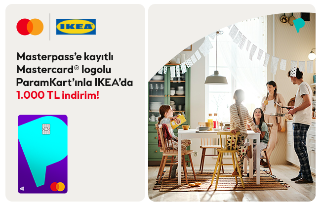ParamKartl�lara IKEA�da 1.000 TL �ndirim