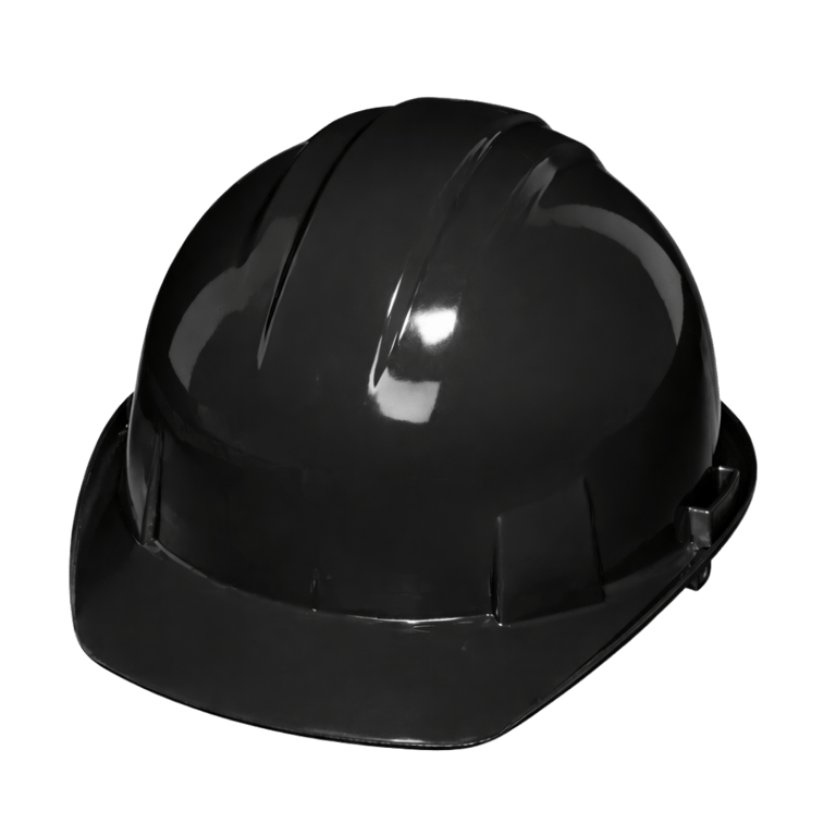 CASCO S400 4PTS CACHUCHA CLASE "E" NEGRO