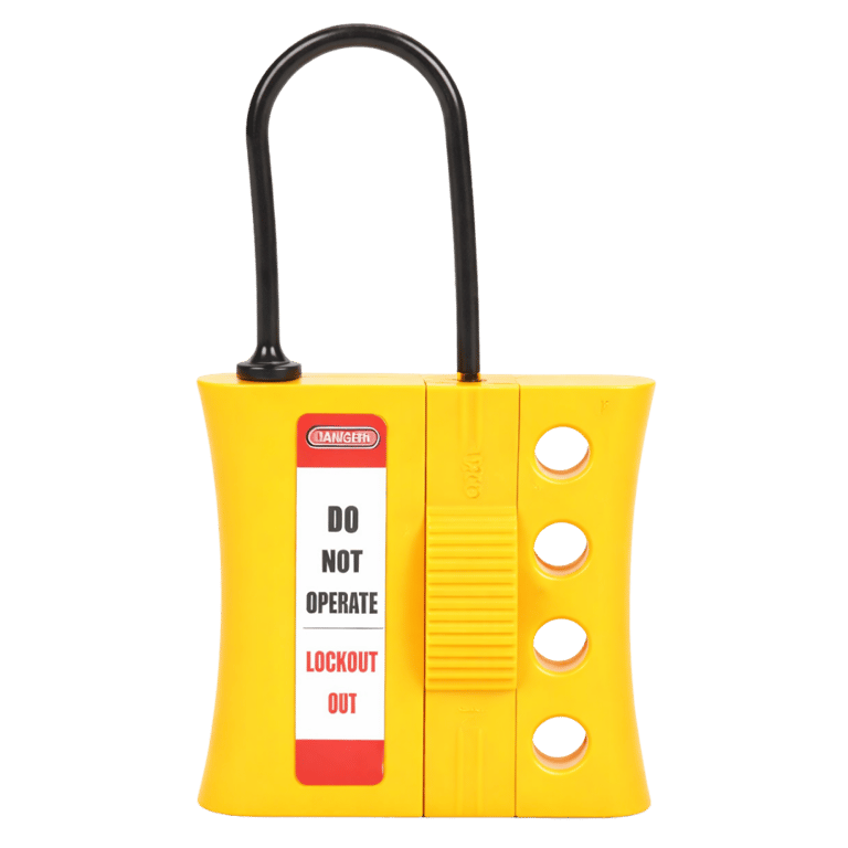 CERROJO CANDADO DE BLOQUEO DIELECTRICO 3MM AMARILLO