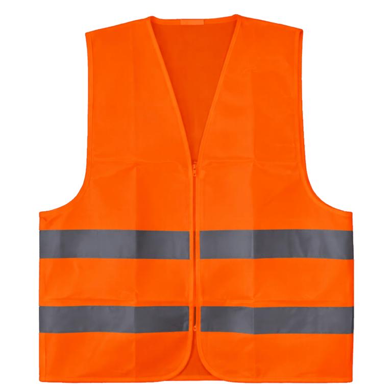 CHALECO CLASE II CON CIERRE COLOR AMARILLO