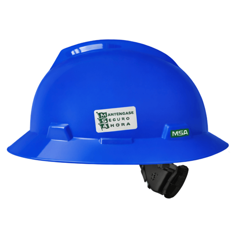 CASCO V-GARD DE ALA AMPLIA FASTRACK III MSA M2305611F COLOR AZUL