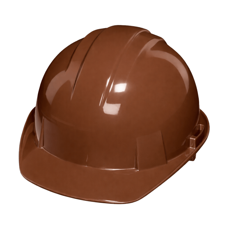 CASCO S400 4PTS CACHUCHA CLASE "E" CAFE