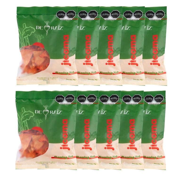 Pack 10 Bolsas de 70g | Sabor Flaming Hot