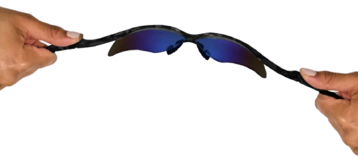 Imagen 2 de LENTES NEMESIS AZULES ESPEJEADOS CON ARMAZON NEGRO_14481