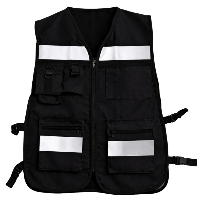 CHALECO SUPERVISOR BRIGADISTA COLOR NEGRO