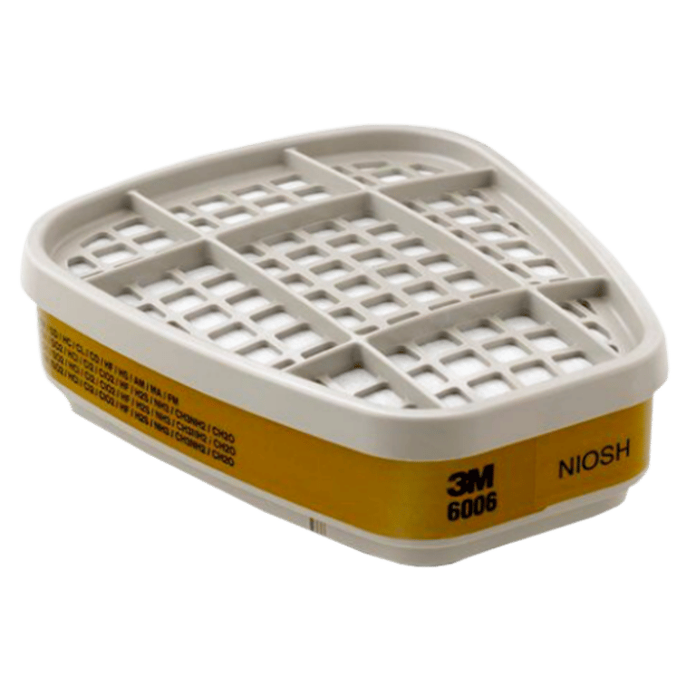 CARTUCHO VAPORES ORG Y MULTIGAS 6006 3M PQT (2 PIEZAS)