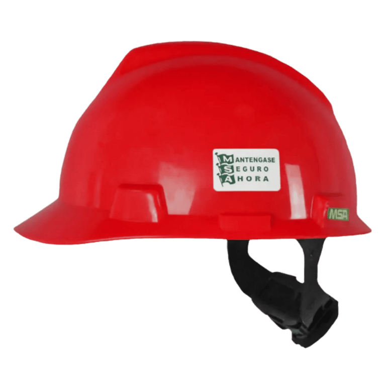 CASCO V-GARD CACHUCHA FASTRACK MSA M2303531ARF COLOR ROJO