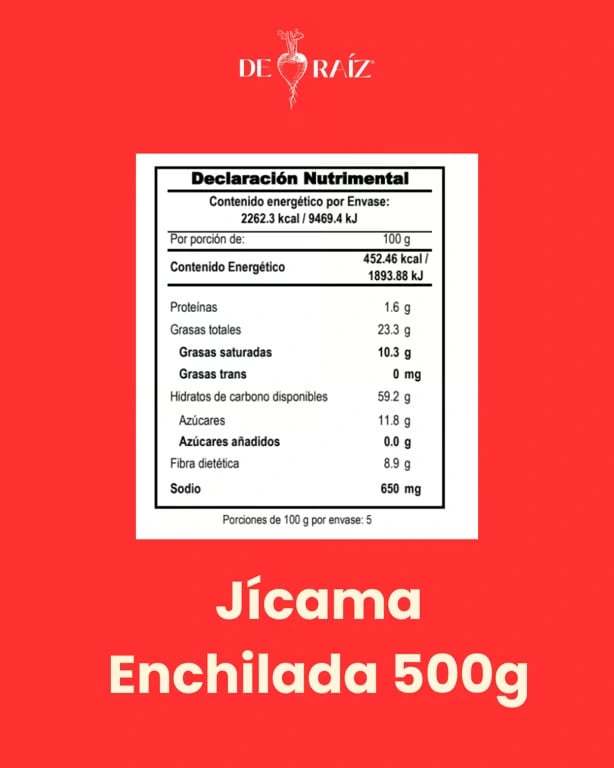Imagen 1 de Jícama Enchilada