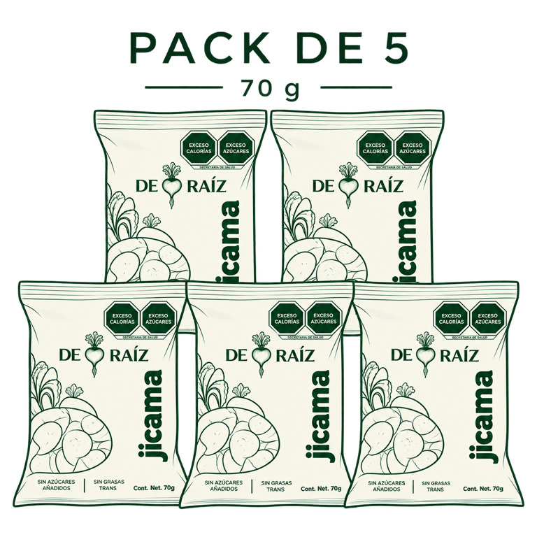 Arma tu pack  Mix (5 sabores diferentes- 70G)