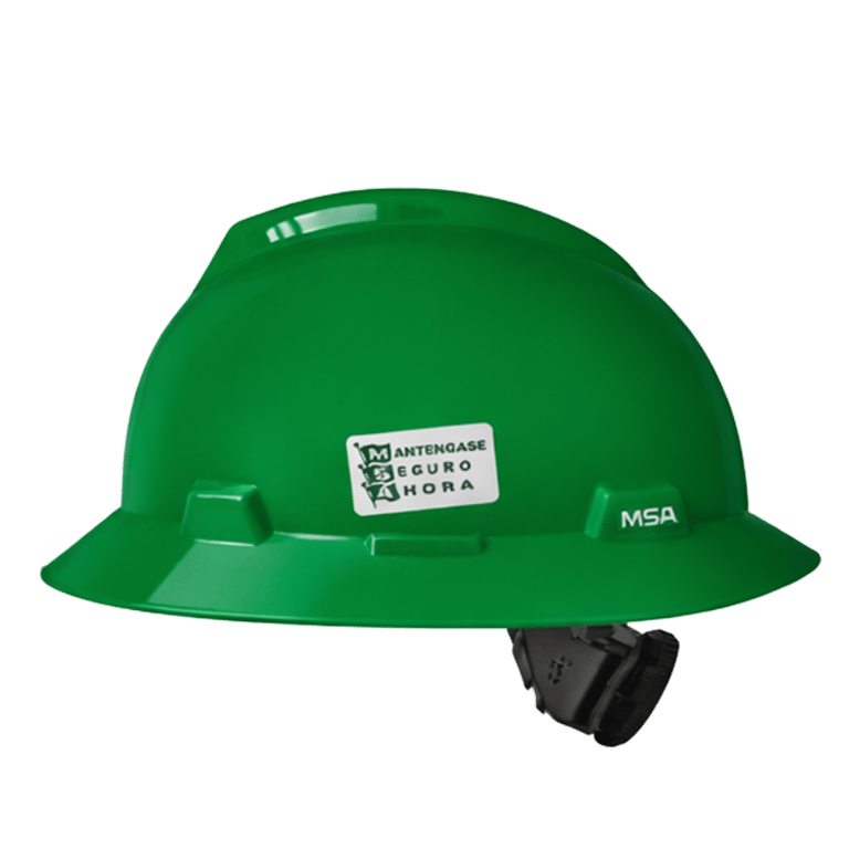 CASCO V-GARD DE ALA AMPLIA FASTRACK III MSA 10031488 COLOR VERDE