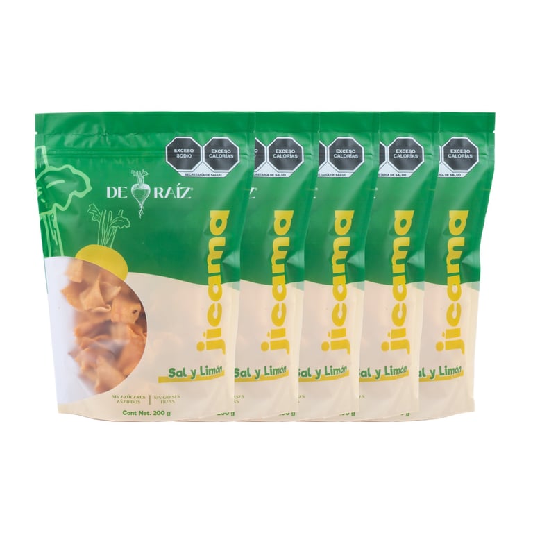 Pack 5 Bolsas de 200g | Sal y Limón