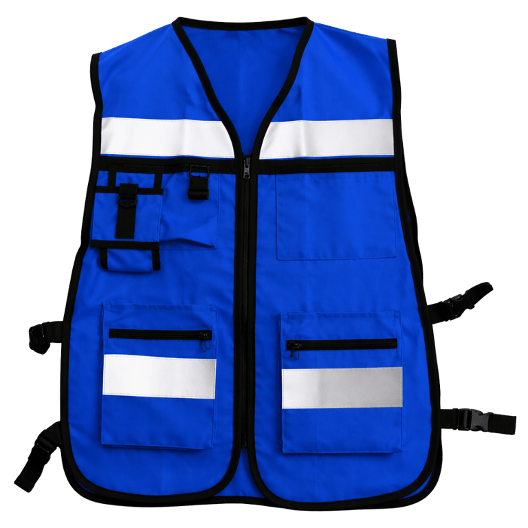 CHALECO SUPERVISOR BRIGADISTA COLOR AZUL REY