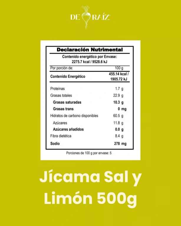 Imagen 1 de Jícama Sal y Limón