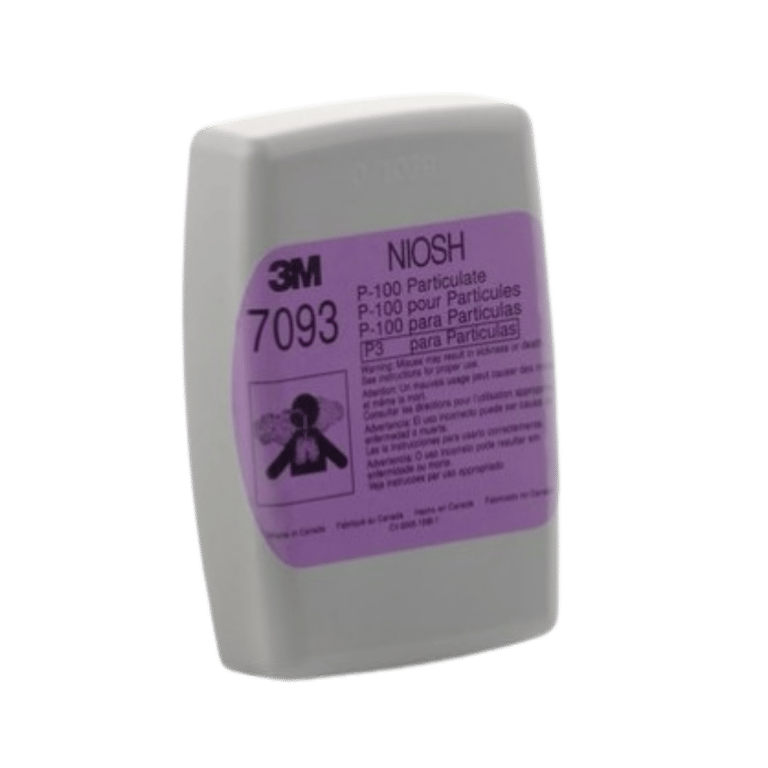 FILTRO CARTUCHO PARA PARTICULAS P100 7093 3M (2 PIEZAS) 70071042231