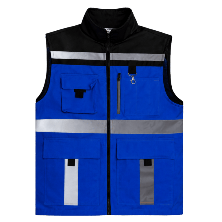 CHALECO EJECUTIVO INGENIERO RUMBLEX NEGRO/AZUL