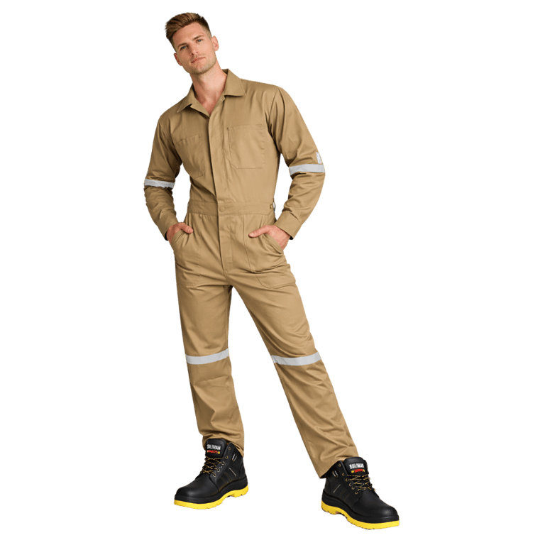 OVEROL CAQUI CON REFLEJANTE