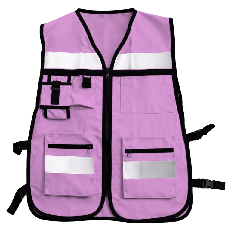 CHALECO SUPERVISOR BRIGADISTA COLOR ROSA