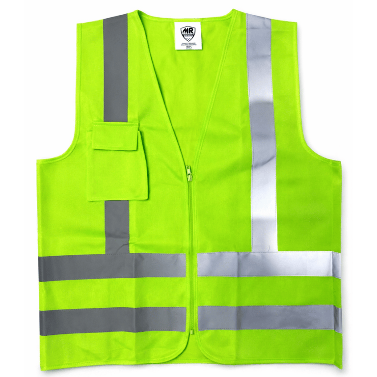 CHALECO SUPER LUX ZIPPER SR1051 TIPO R CLASE 2 COLOR VERDE