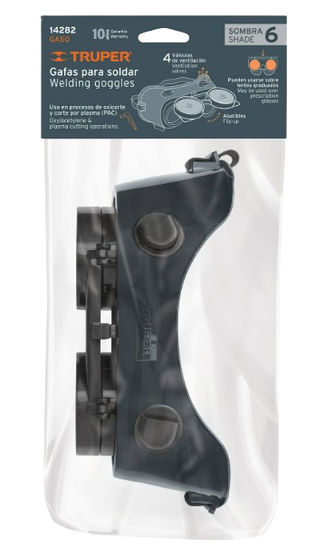 Imagen 1 de GAFAS PARA SOLDADURA SOMBRA 6 14282