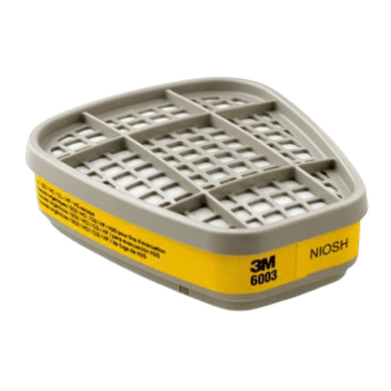 CARTUCHO VAPORES ORGÁNICOS Y GAS ÁCIDO 6003 3M PQT (2 PIEZAS)