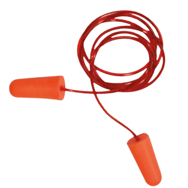 TAPON AUDITIVO ESPUMA EXPANDIBLE CON CORDON DESECHABLE 1110