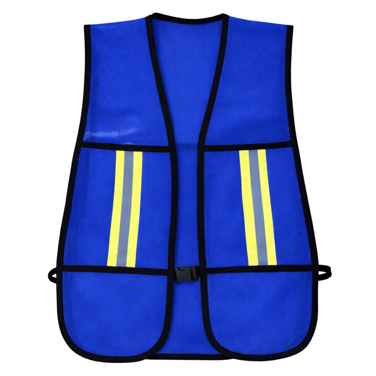 CHALECO DE MALLA COLOR AZUL