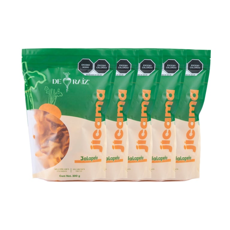 Pack 5 Bolsas de 200g | Jalapeño