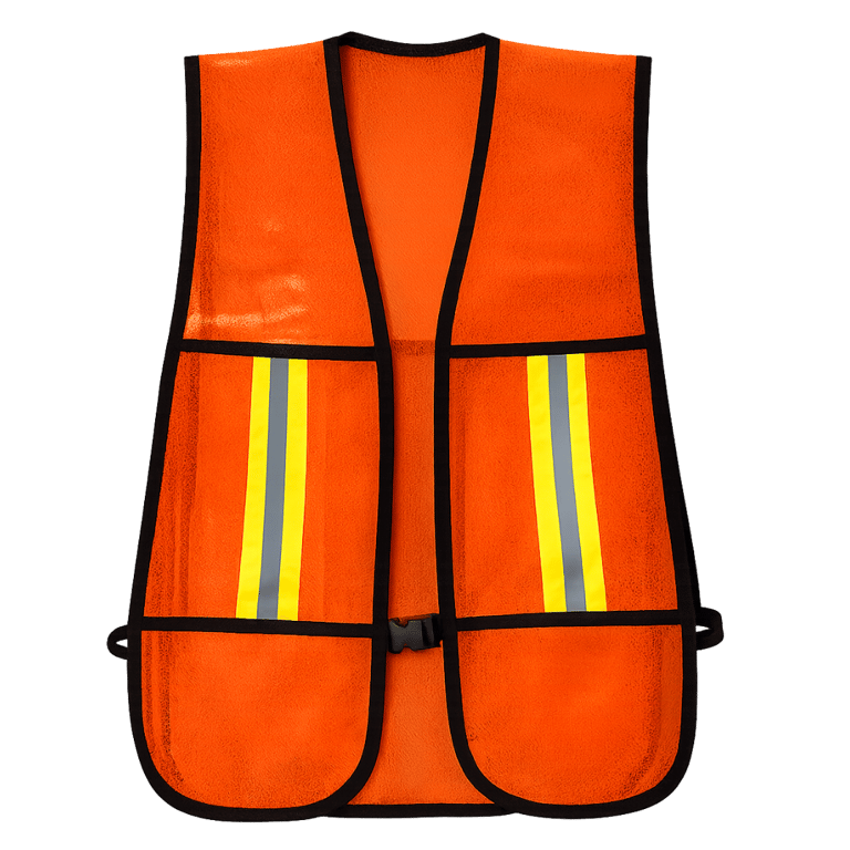 CHALECO DE MALLA COLOR NARANJA