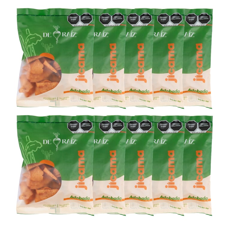 Pack 10 Bolsas de 70g | Sabor Adobada