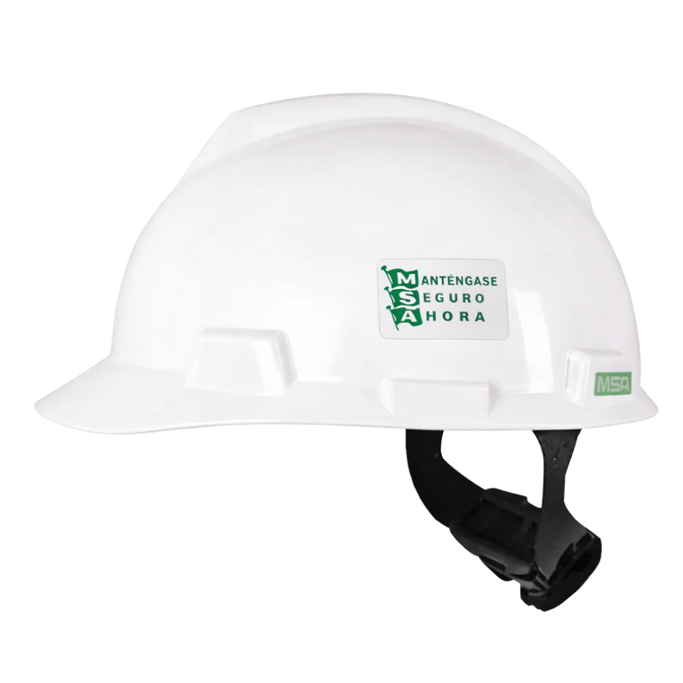 CASCO V-GARD CACHUCHA FASTRACK MSA M2303541ARF COLOR BLANCO