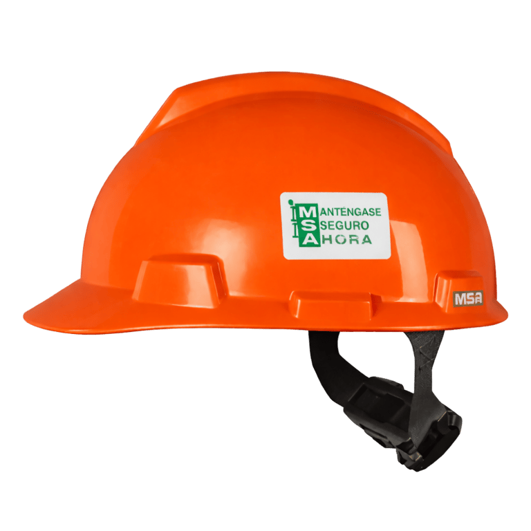 CASCO V-GARD CACHUCHA FASTRACK MSA M2305761ARF COLOR NARANJA