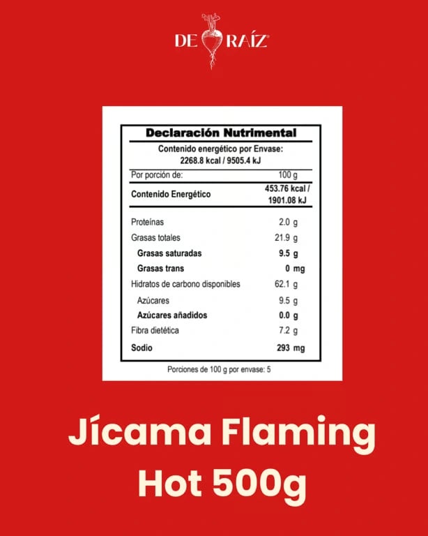 Imagen 1 de Jícama Flaming Hot