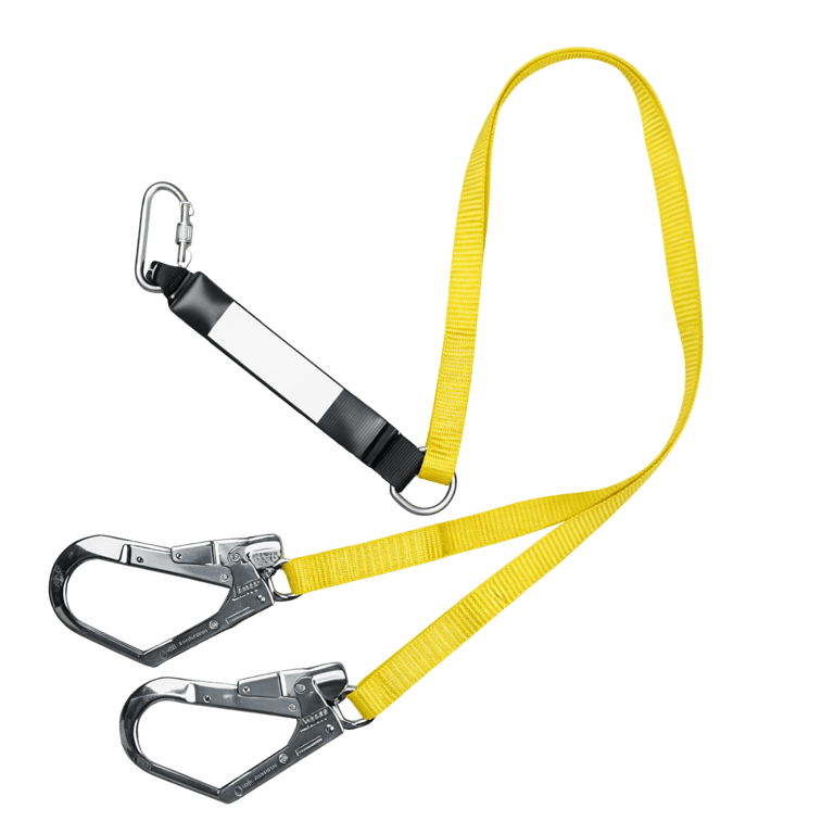 LINEA DE VIDA CON AMORTIGUADOR GANCHO DOBLE GRANDE