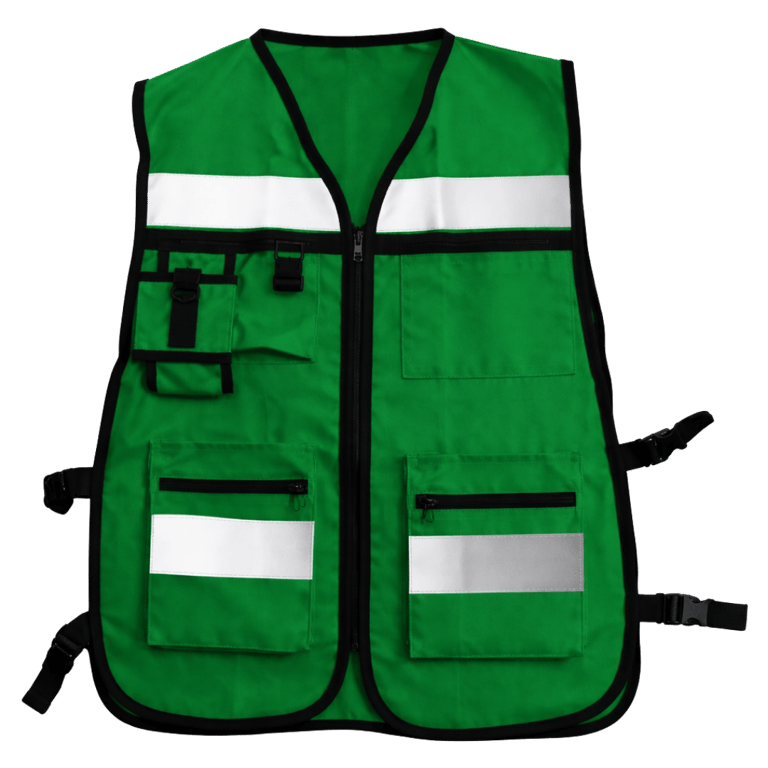 CHALECO SUPERVISOR BRIGADISTA COLOR VERDE BANDERA
