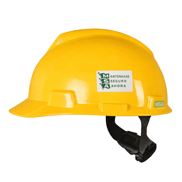 CASCO V-GARD CACHUCHA FASTRACK MSA M2303431ARF COLOR AMARILLO