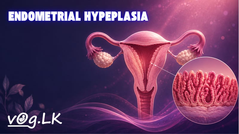 ගර්භාෂයේ ඇතුළත බිත්තිය ඝන වීම — බිය විය යුතු තත්වයක්ද?