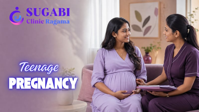 Pregnant as a teenager — care and support at Sugabi Clinic Ragama
