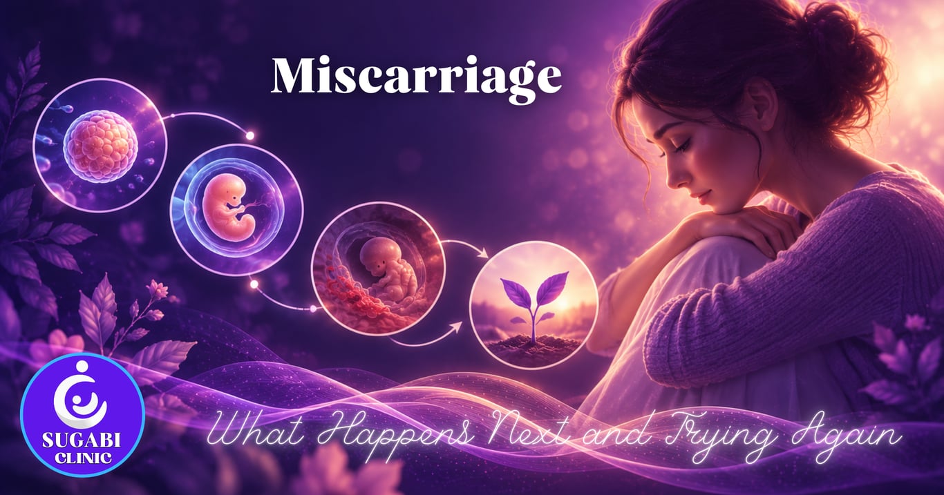 Miscarriage — causes, management options and planning the next pregnancy