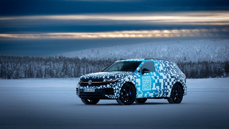Vernieuwde Volkswagen Touareg laat zich zien